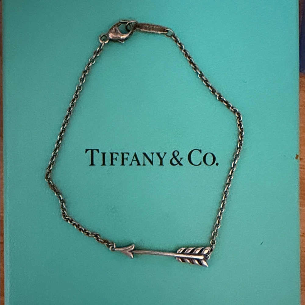 Tiffany & Co. Silver Arrow Chain Bracelet